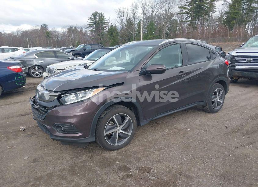Photo 2 of 2022 Honda Hr-v AWD EX (VIN 3CZRU6H57NM741954)