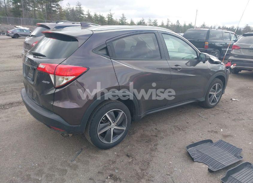 Photo 4 of 2022 Honda Hr-v AWD EX (VIN 3CZRU6H57NM741954)