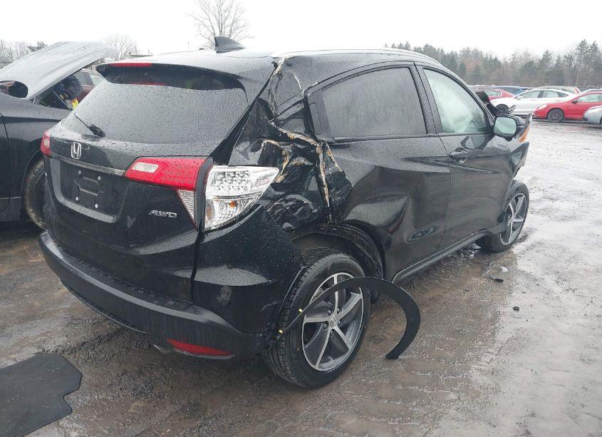 Photo 4 of 2022 Honda Hr-v AWD EX (VIN 3CZRU6H57NM767938)