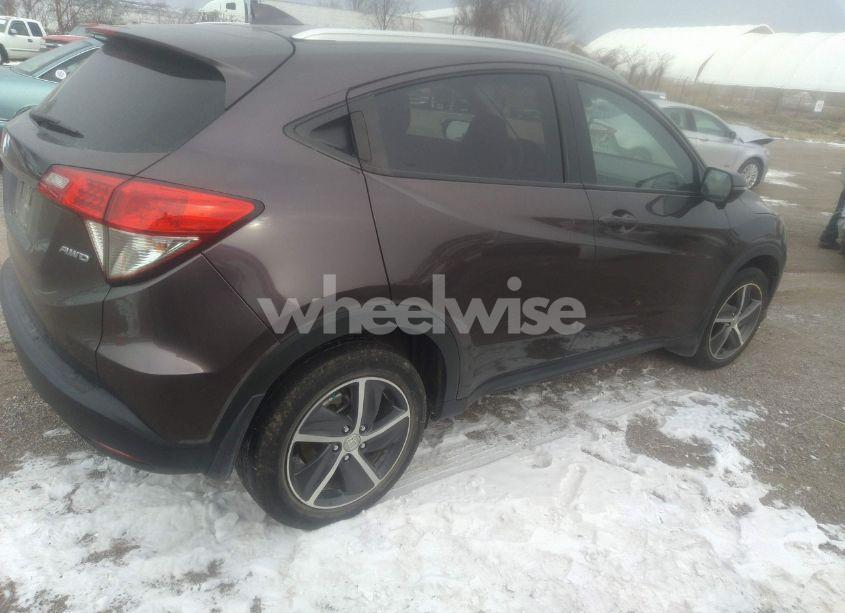 Photo 4 of 2022 Honda Hr-v AWD EX (VIN 3CZRU6H58NM707375)