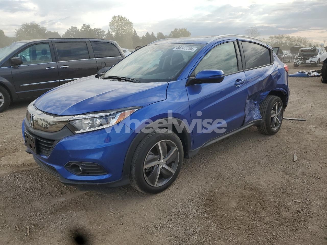 2021 HONDA HR-V EX (VIN 3CZRU6H59MM730937) main photo