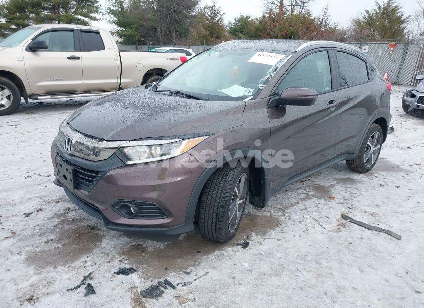 Photo 2 of 2021 Honda Hr-v AWD EX (VIN 3CZRU6H59MM750122)