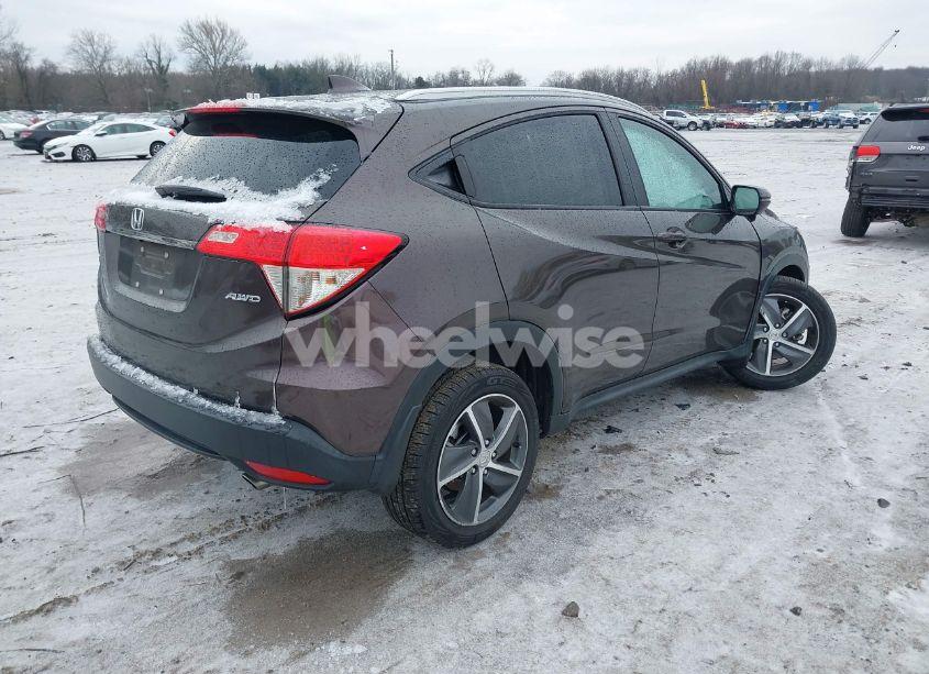 Photo 4 of 2021 Honda Hr-v AWD EX (VIN 3CZRU6H59MM750122)