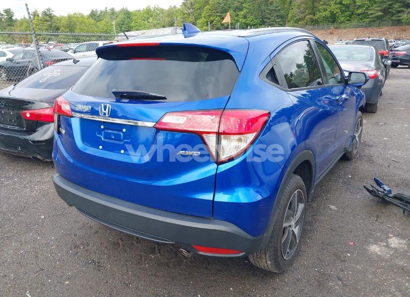 Photo 4 of 2022 Honda Hr-v AWD EX (VIN 3CZRU6H59NM750767)
