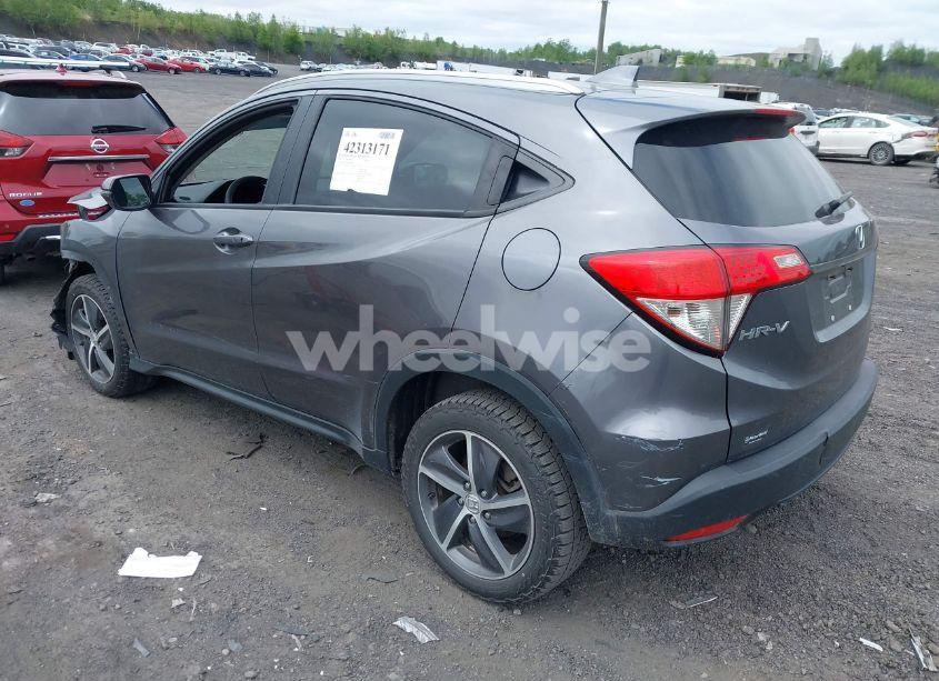 Photo 3 of 2021 Honda Hr-v AWD EX (VIN 3CZRU6H5XMM700605)