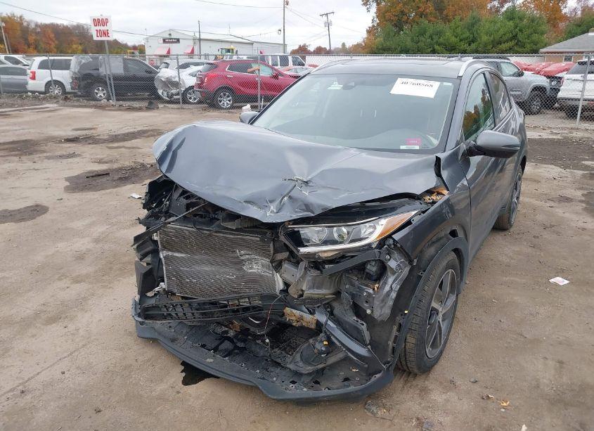 Photo 2 of 2021 Honda Hr-v AWD EX (VIN 3CZRU6H5XMM737413)