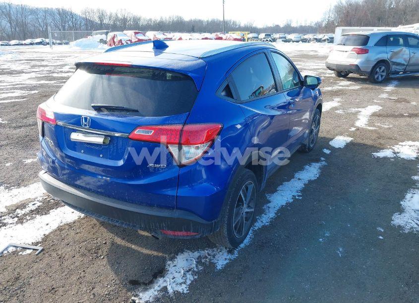Photo 4 of 2021 Honda Hr-v AWD EX (VIN 3CZRU6H5XMM753613)