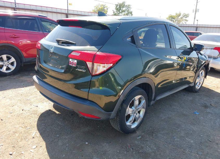 Photo 4 of 2016 Honda Hr-v EX-L (VIN 3CZRU6H70GM735823)