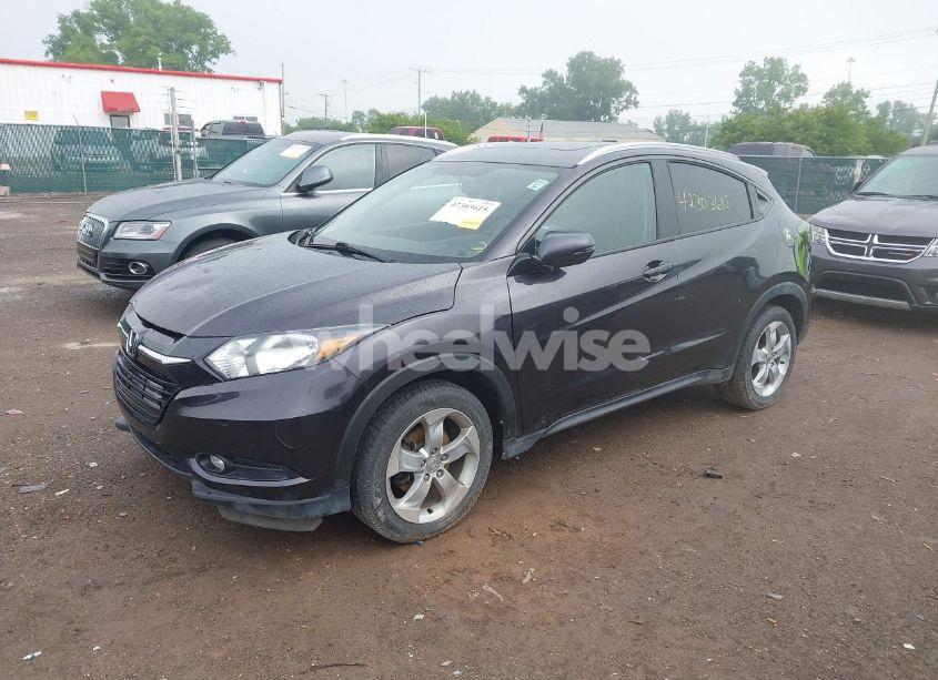 Photo 2 of 2016 Honda Hr-v EX-L (VIN 3CZRU6H70GM738110)