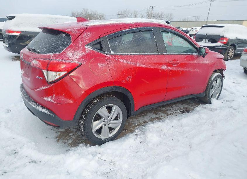 Photo 4 of 2020 Honda Hr-v AWD EX-L (VIN 3CZRU6H70LM729367)