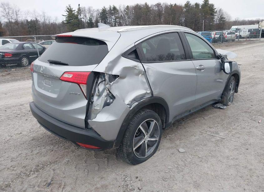 Photo 4 of 2021 Honda Hr-v AWD EX-L (VIN 3CZRU6H70MM721058)
