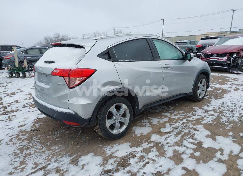 Photo 4 of 2016 Honda Hr-v EX-L (VIN 3CZRU6H71GM733952)
