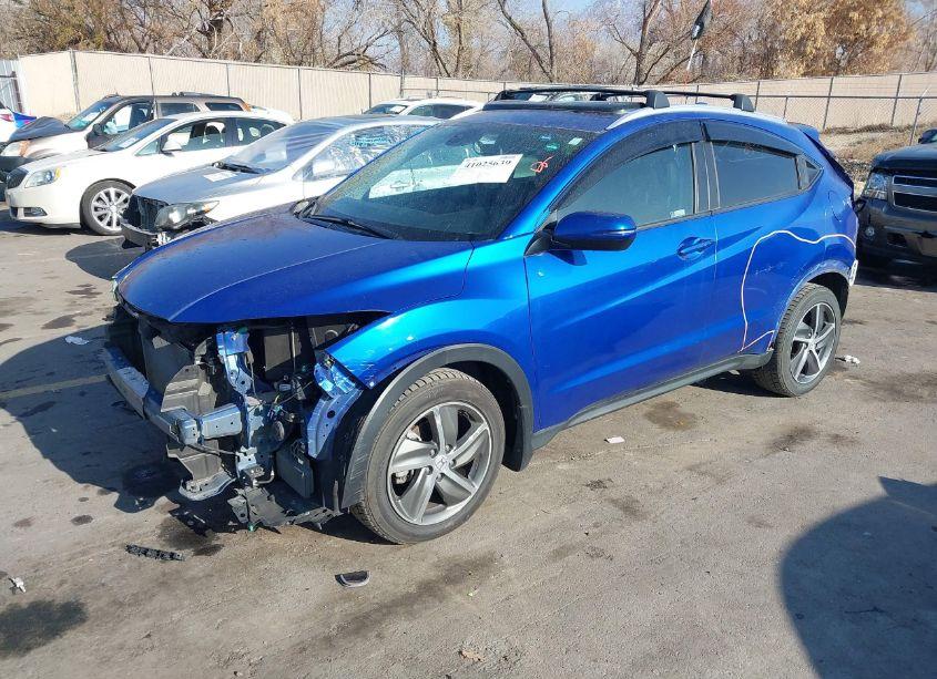 Photo 2 of 2021 Honda Hr-v AWD EX-L (VIN 3CZRU6H71MM703376)