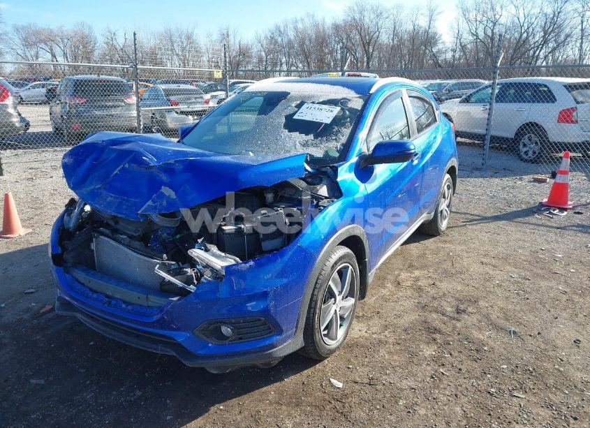 Photo 2 of 2021 Honda Hr-v AWD EX-L (VIN 3CZRU6H71MM739908)