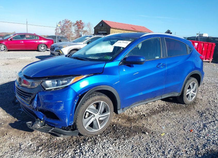 Photo 2 of 2021 Honda Hr-v AWD EX-L (VIN 3CZRU6H71MM746003)
