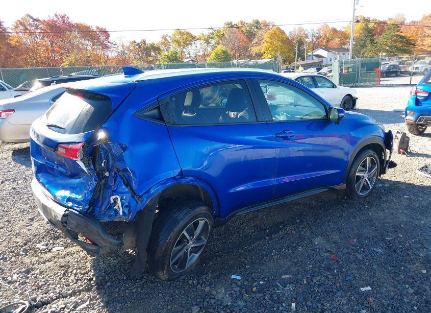 Photo 4 of 2021 Honda Hr-v AWD EX-L (VIN 3CZRU6H71MM746003)