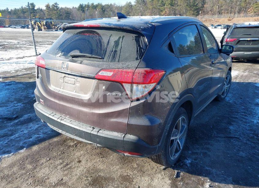 Photo 4 of 2021 Honda Hr-v AWD EX-L (VIN 3CZRU6H71MM746101)