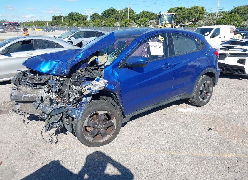 Photo 2 of 2018 Honda Hr-v EX-L (VIN 3CZRU6H72JM721302)