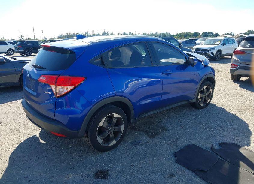 Photo 4 of 2018 Honda Hr-v EX-L (VIN 3CZRU6H72JM721302)