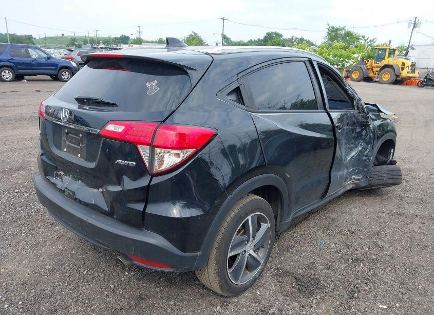 Photo 4 of 2022 Honda Hr-v AWD EX-L (VIN 3CZRU6H72NM726201)