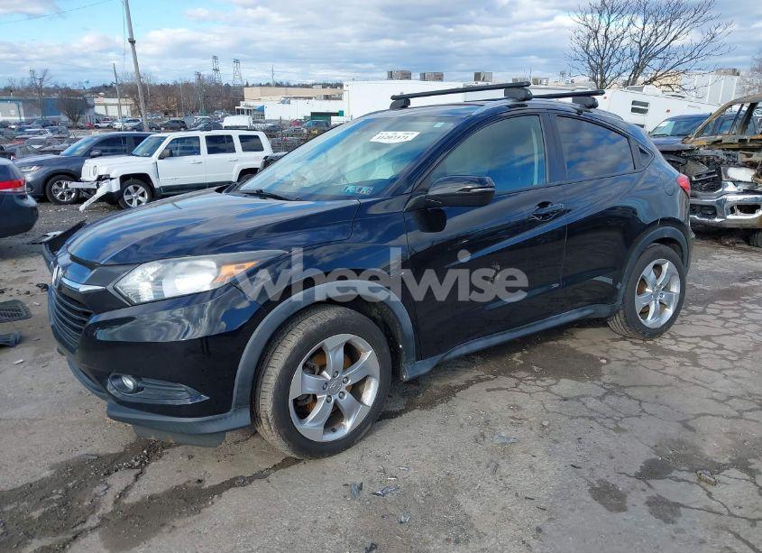 Photo 2 of 2016 Honda Hr-v EX-L (VIN 3CZRU6H73GM716344)