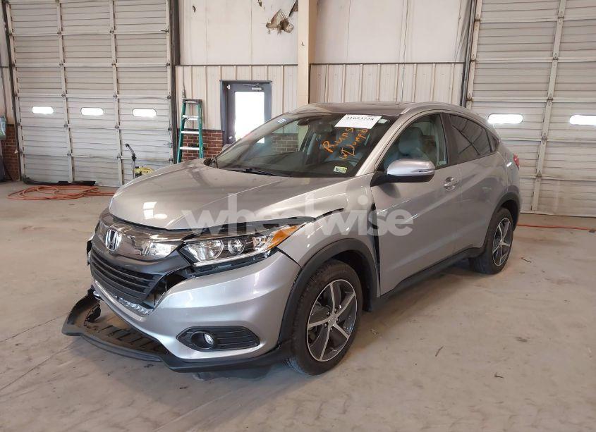 Photo 2 of 2021 Honda Hr-v AWD EX-L (VIN 3CZRU6H73MM703296)