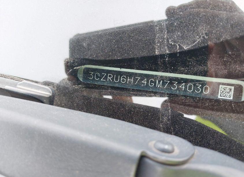 Photo 9 of 2016 Honda Hr-v EX-L (VIN 3CZRU6H74GM734030)