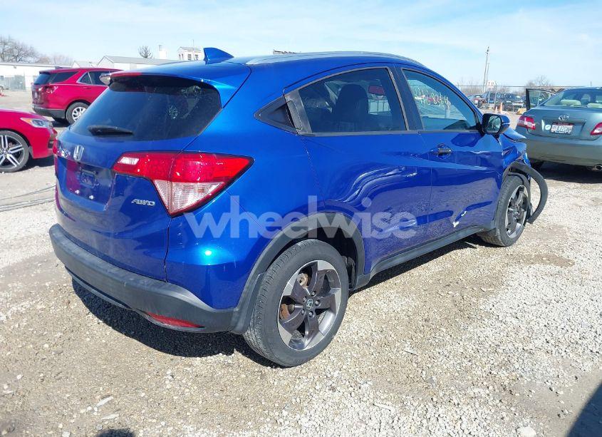 Photo 4 of 2018 Honda Hr-v EX-L (VIN 3CZRU6H75JM724470)