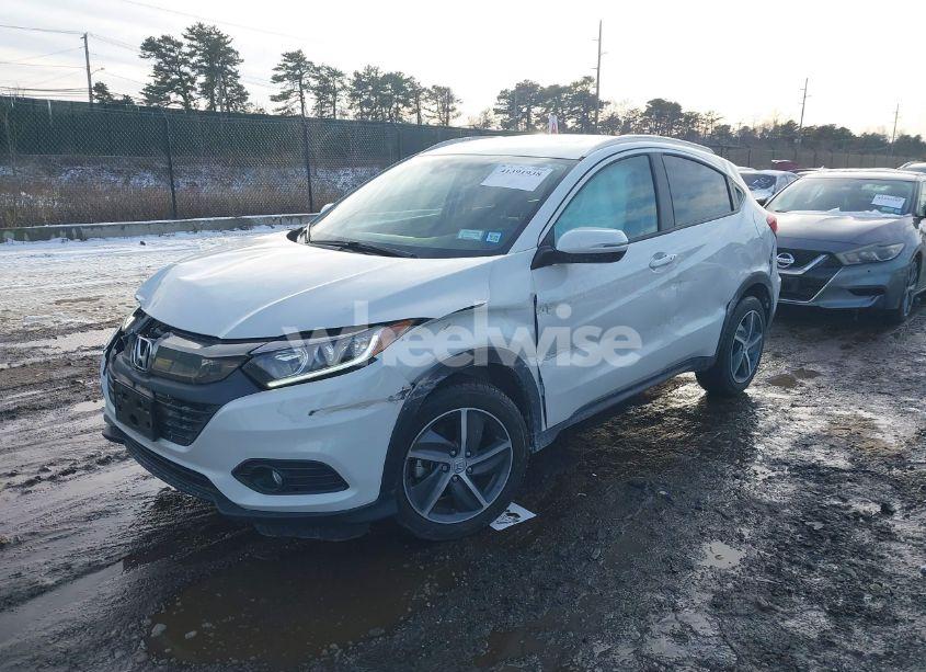 Photo 2 of 2022 Honda Hr-v AWD EX-L (VIN 3CZRU6H75NM719002)