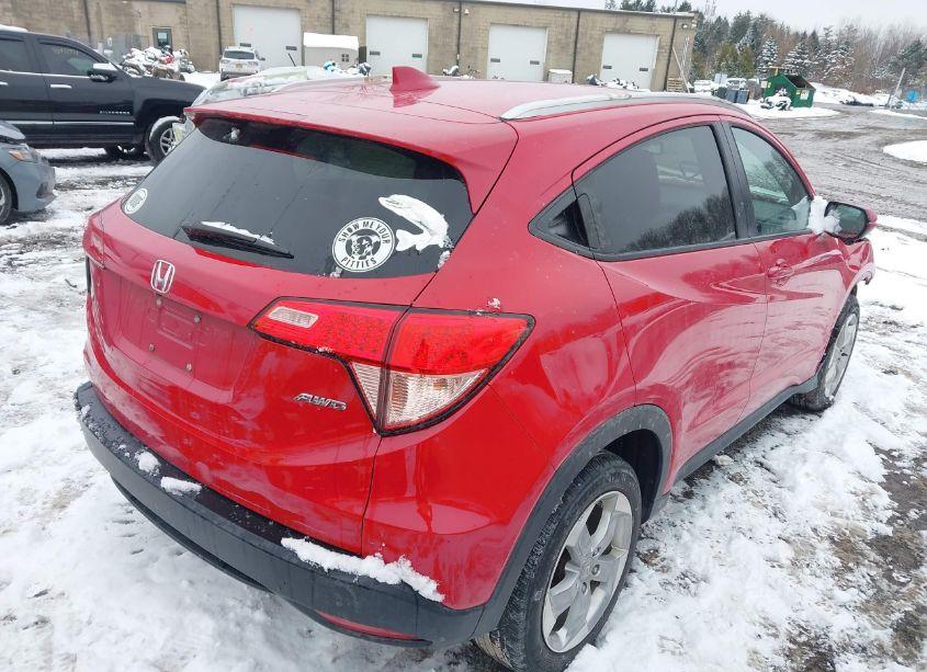 Photo 4 of 2017 Honda Hr-v EX-L (VIN 3CZRU6H76HM725864)