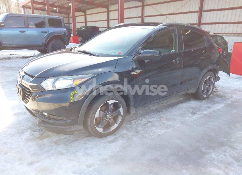 Photo 2 of 2018 Honda Hr-v EX-L (VIN 3CZRU6H76JM715955)