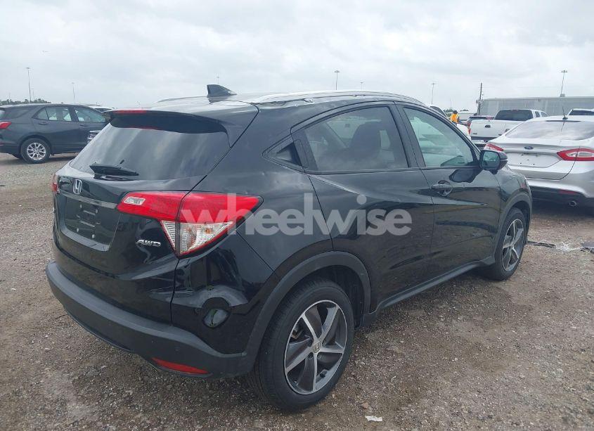 Photo 4 of 2021 Honda Hr-v AWD EX-L (VIN 3CZRU6H76MM722151)