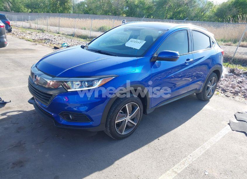 Photo 2 of 2022 Honda Hr-v AWD EX-L (VIN 3CZRU6H76NM732079)