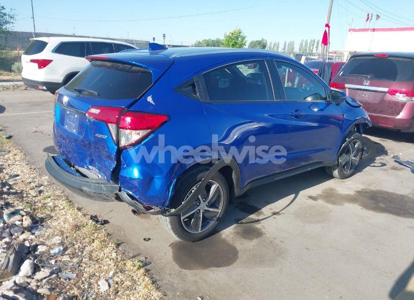 Photo 4 of 2022 Honda Hr-v AWD EX-L (VIN 3CZRU6H76NM732079)
