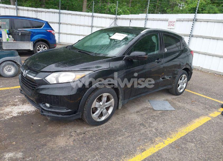 Photo 2 of 2016 Honda Hr-v EX-L (VIN 3CZRU6H77GM702477)