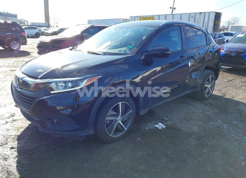 Photo 2 of 2021 Honda Hr-v AWD EX-L (VIN 3CZRU6H77MM716505)