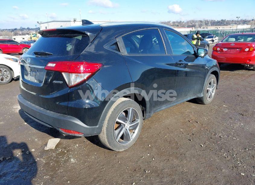 Photo 4 of 2021 Honda Hr-v AWD EX-L (VIN 3CZRU6H77MM716505)