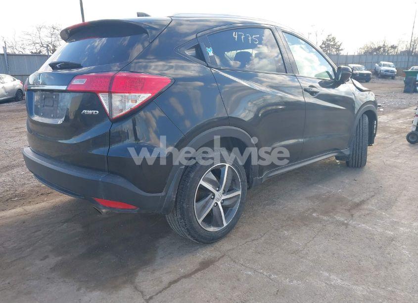 Photo 4 of 2021 Honda Hr-v AWD EX-L (VIN 3CZRU6H78MM715122)