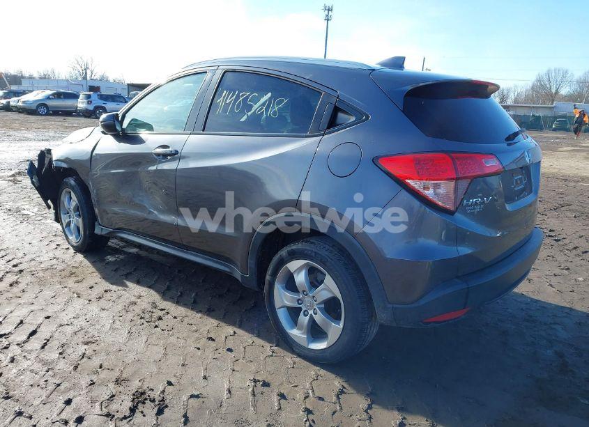 Photo 3 of 2016 Honda Hr-v EX-L (VIN 3CZRU6H79GM756346)