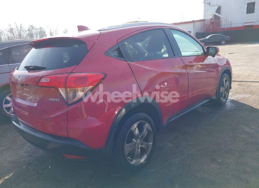Photo 4 of 2016 Honda Hr-v EX-L (VIN 3CZRU6H79GM767234)
