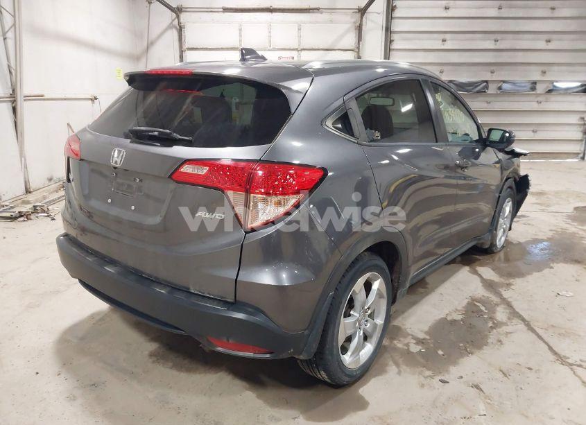 Photo 4 of 2016 Honda Hr-v EX-L (VIN 3CZRU6H7XGM711397)