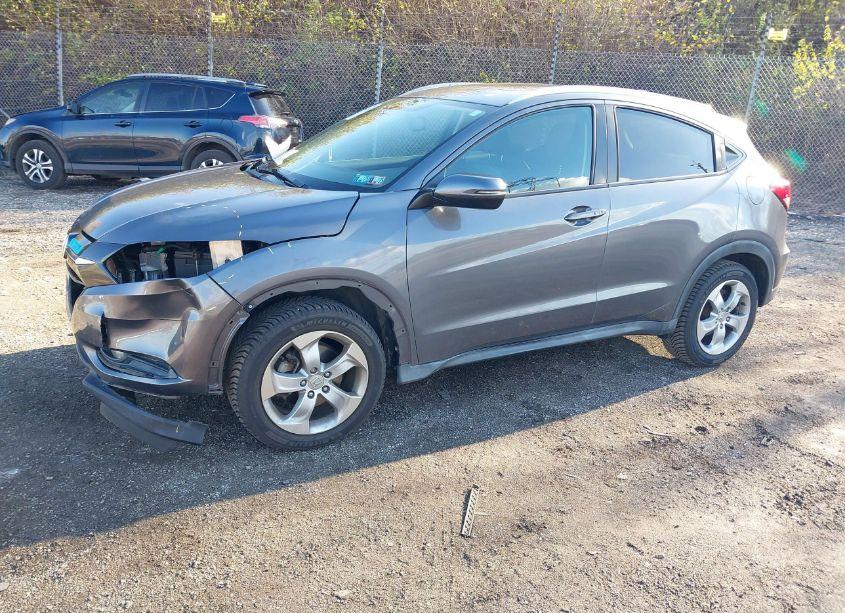 Photo 2 of 2016 Honda Hr-v EX-L (VIN 3CZRU6H7XGM725168)