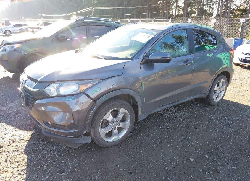 Photo 2 of 2016 Honda Hr-v EX-L (VIN 3CZRU6H7XGM725171)