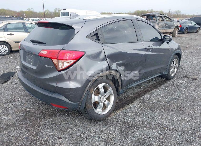 Photo 4 of 2017 Honda Hr-v EX-L (VIN 3CZRU6H7XHM715855)