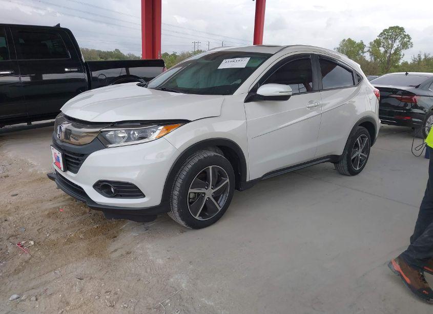 Photo 2 of 2021 Honda Hr-v AWD EX-L (VIN 3CZRU6H7XMM704350)