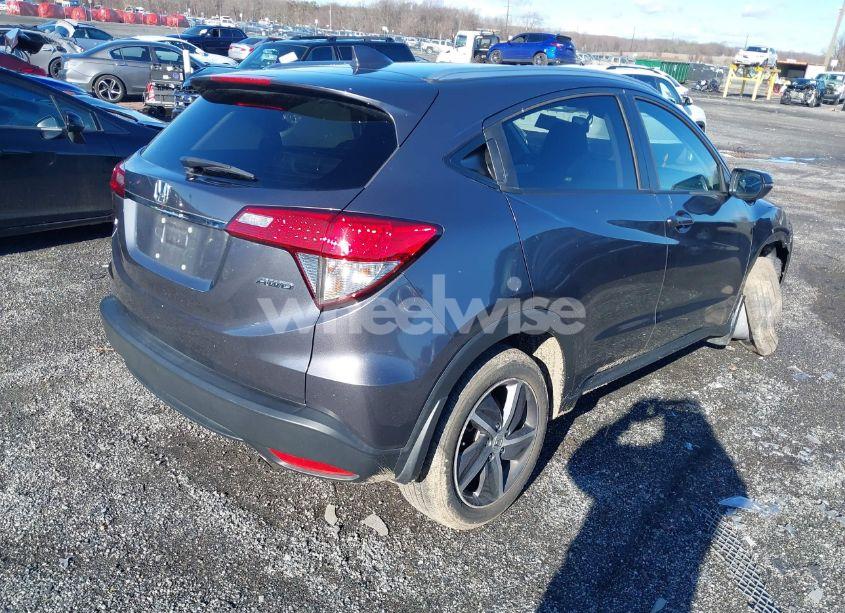 Photo 4 of 2022 Honda Hr-v AWD EX-L (VIN 3CZRU6H7XNM742713)