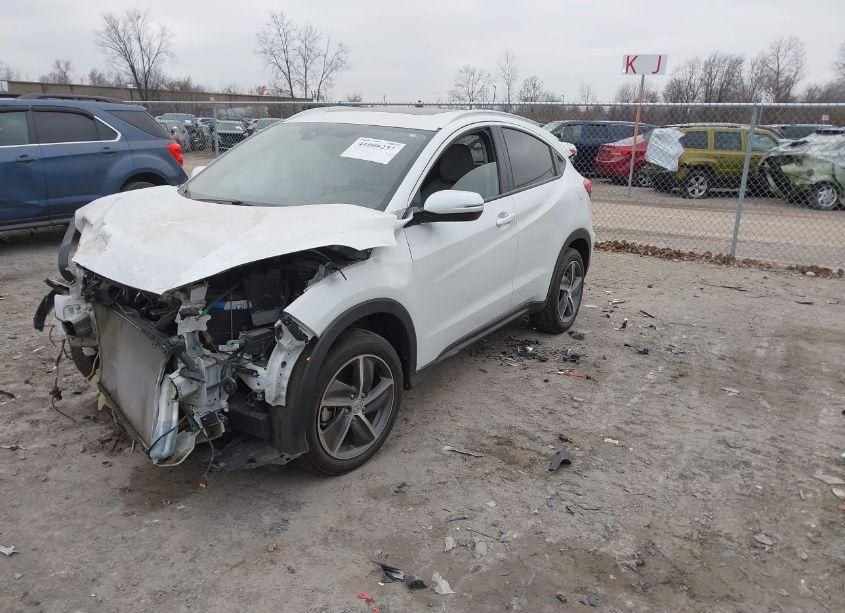 Photo 2 of 2022 Honda Hr-v AWD EX-L (VIN 3CZRU6H7XNM758166)