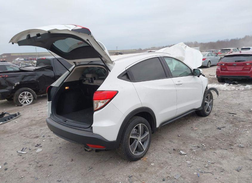Photo 4 of 2022 Honda Hr-v AWD EX-L (VIN 3CZRU6H7XNM758166)