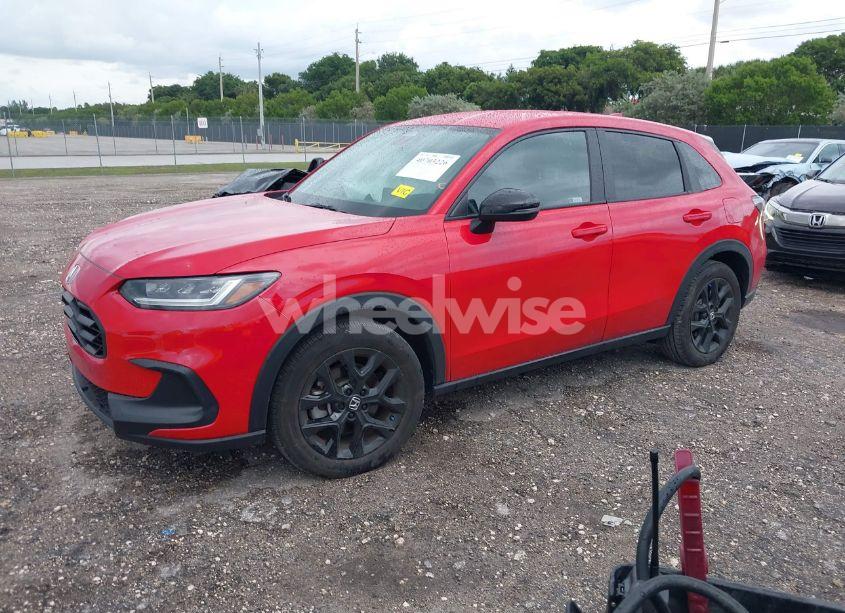 Photo 2 of 2024 Honda Hr-v 2WD SPORT/2WD SPORT W/O BSI (VIN 3CZRZ1H53RM711277)