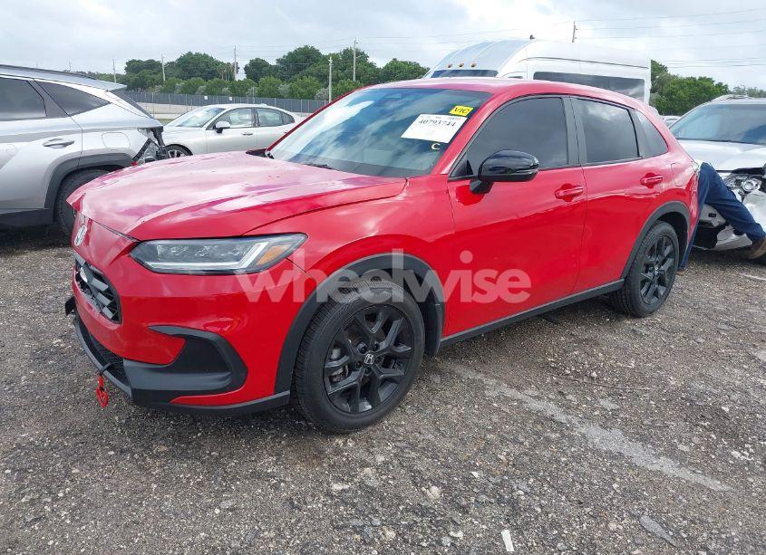 Photo 2 of 2024 Honda Hr-v 2WD SPORT/SPORT (VIN 3CZRZ1H53RM713692)